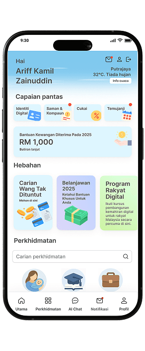 MyGOV Malaysia App